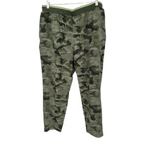 Fabletics Size 2XL The Fundamental Pant Green Camo Pockets